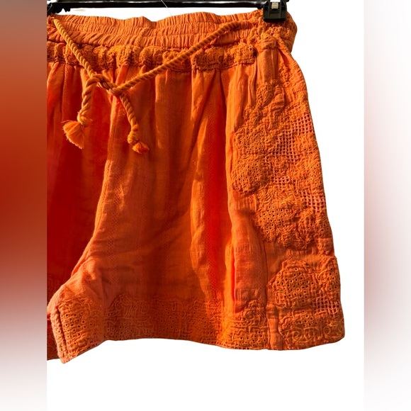 Free People |  Embroidered Boho Shorts - Picture 5 of 7